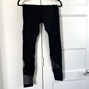 Lululemon Leggings with Mesh
